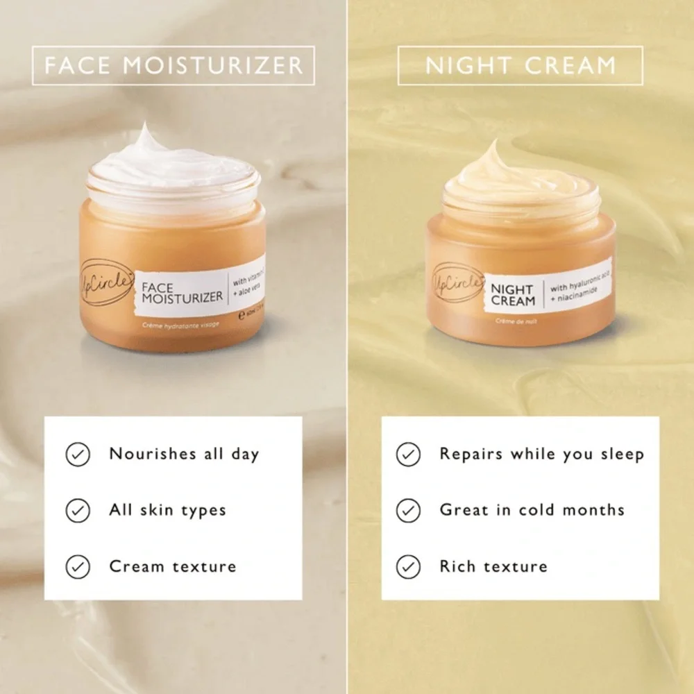 UPCIRCLE BEAUTY || Vegan Face Moisturizer with Vitamin E + Aloe ✨NIB✨ - Picture 7 of 9